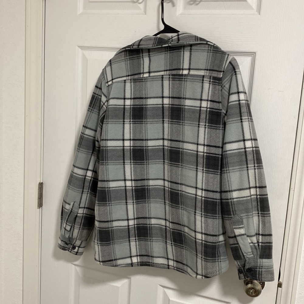 Insulated plaid women’s jacket - Picture 3 of 3